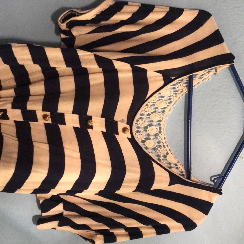 Charlotte Russe opened back shirt!